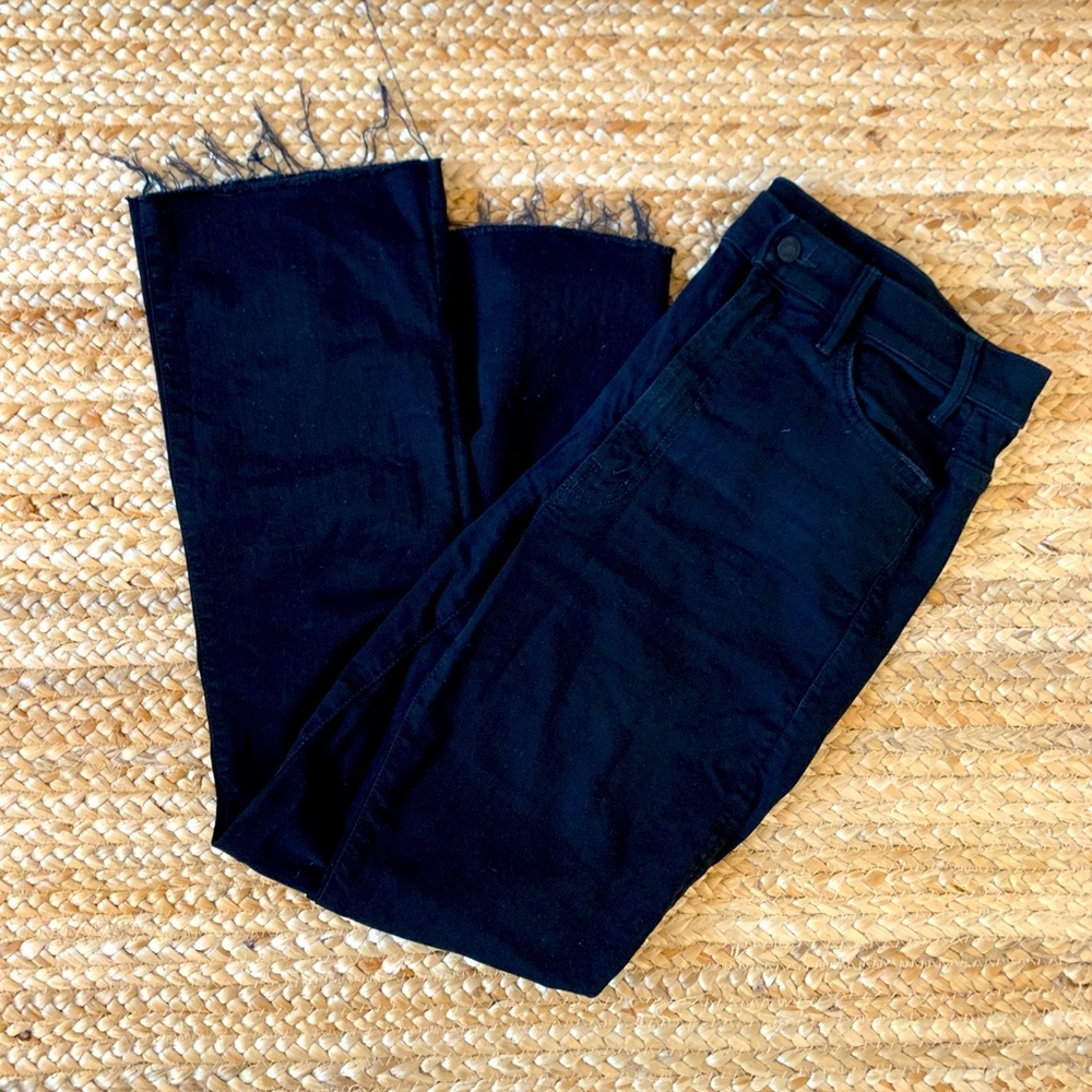 MOTHER The Hustler Ankle Fray Jeans Not Guilty S27
